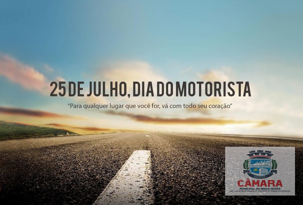 25 de julho - Dia do motorista