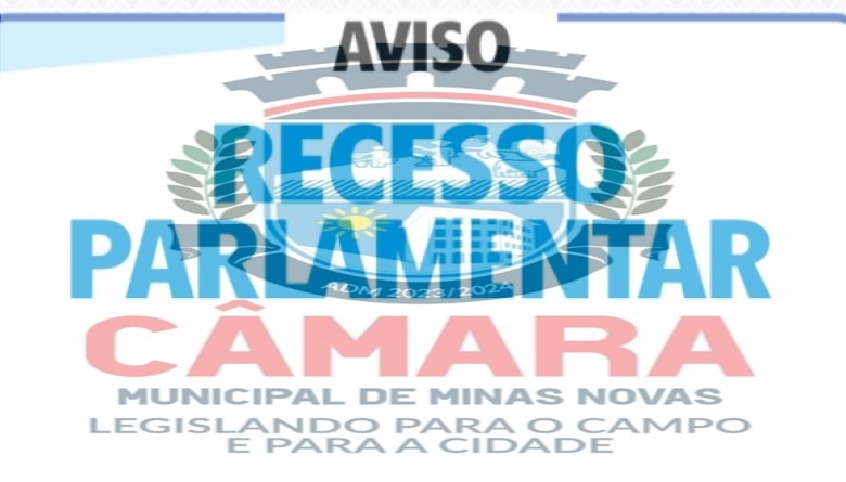 COMUNICADO DA CÂMARA MUNICIPAL DE MINAS NOVAS