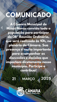 Convite para 06ª Reunião Ordinária de 2025