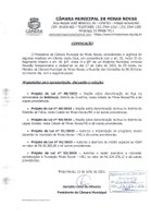Convocação para a 02ª Reunião Extraordinária da Câmara Municipal de Minas Novas (Exercício de 2023)