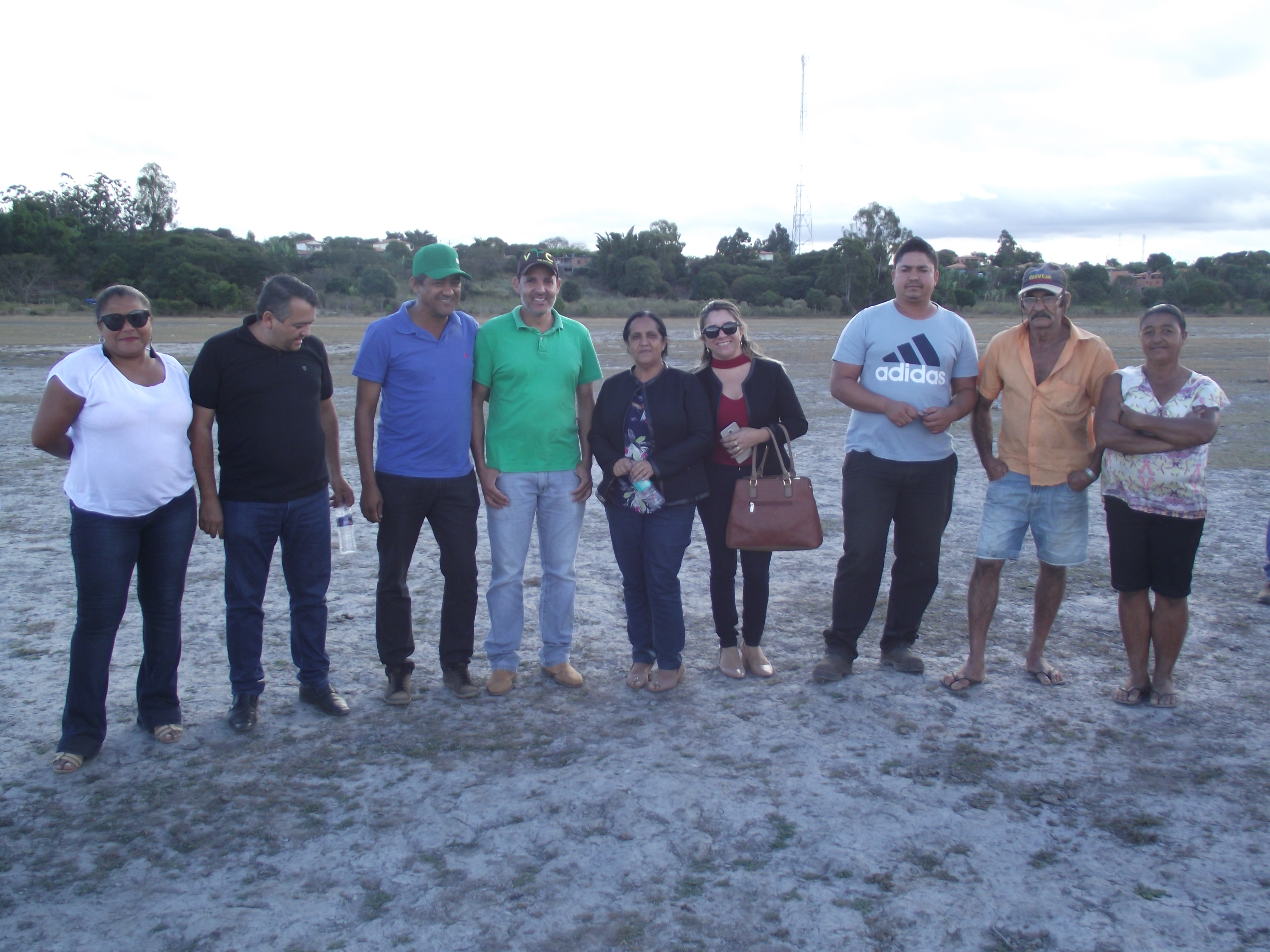 Encontro no Distrito de Lagoa grande para tratar do Projeto de Desassoreamento da “Lagoa Grande”