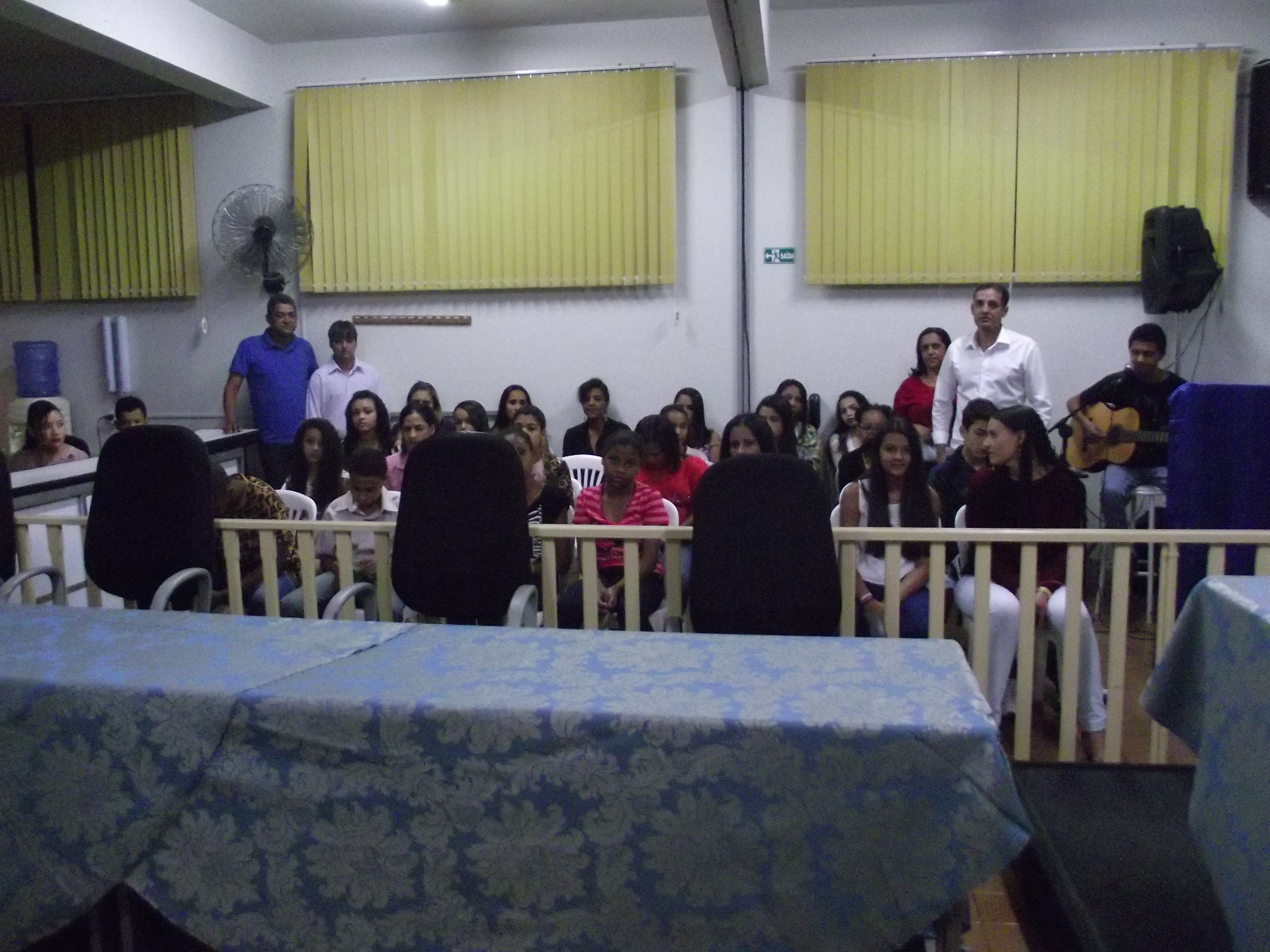 Formatura dos alunos do Curso de Informática do CAC (Centro de Atendimento ao Cidadão), da Câmara Municipal de Minas Novas