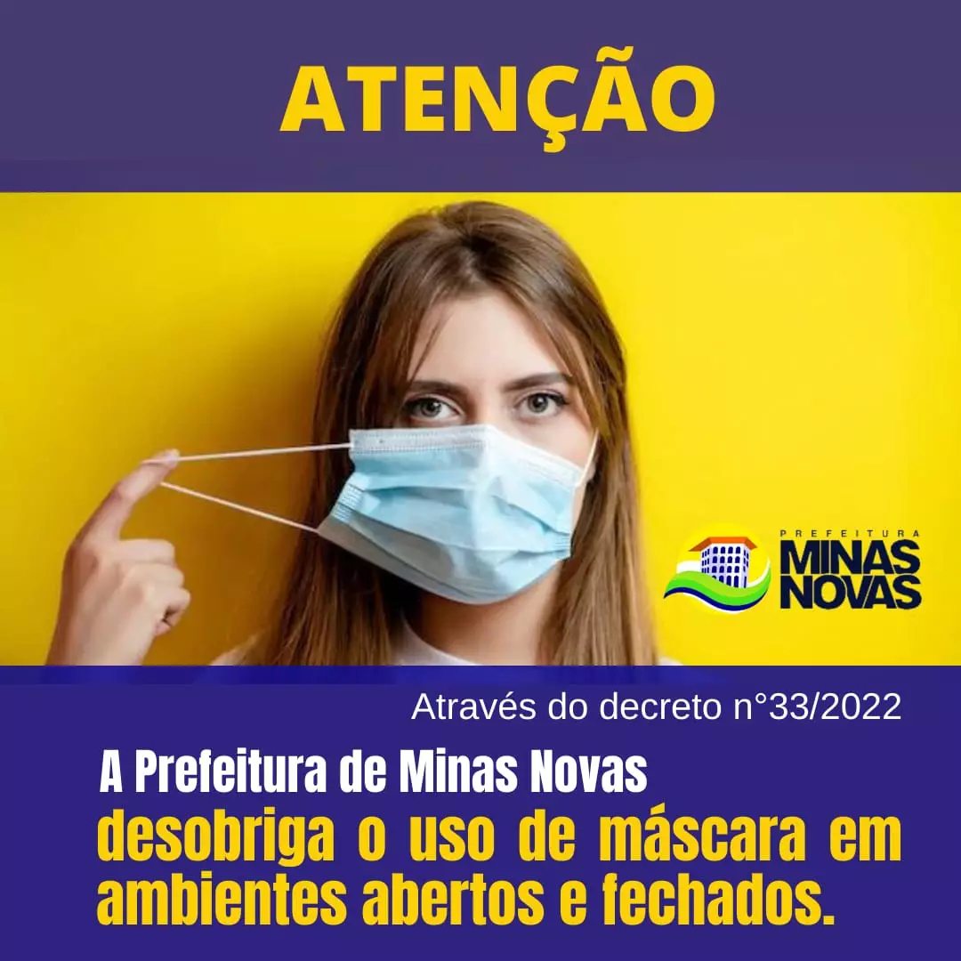 Informativo da Prefeitura Municipal de Minas Novas