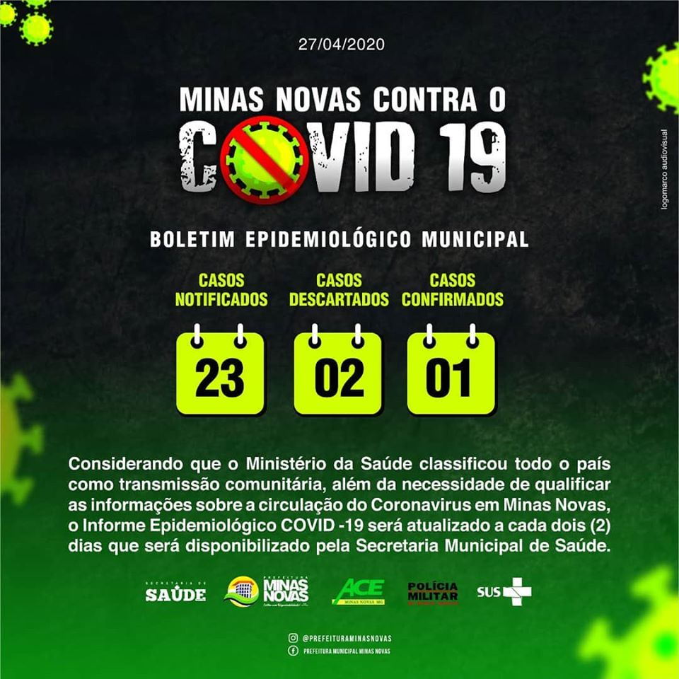 INFORMATIVO DA PREFEITURA MUNICIPAL DE MINAS NOVAS