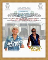 Shows de Alma Santa e Soró Silva serão remarcados pela Câmara Municipal de Minas Novas