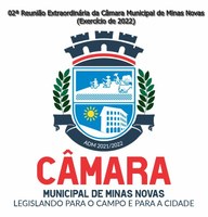 02ª Reunião Extraordinária da Câmara Municipal de Minas Novas (Exercício de 2022)