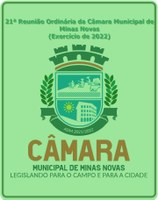 21ª Reunião Ordinária da Câmara Municipal de Minas Novas (Exercício de 2022)