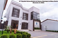 01ª Reunião Extraordinária da Câmara Municipal de Minas Novas (Exercício de 2024)
